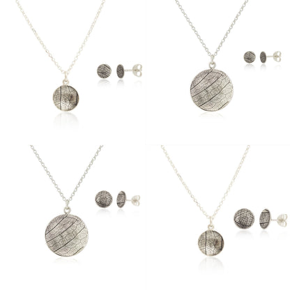 Kate Phipps Jewellery Domed circles sets montage 4 options product photo