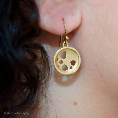 Scattered trillions necklace and earring sets - various options in gold plated silver