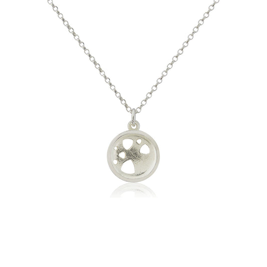Kate Phipps Jewellery Scattered trillions necklace small silver