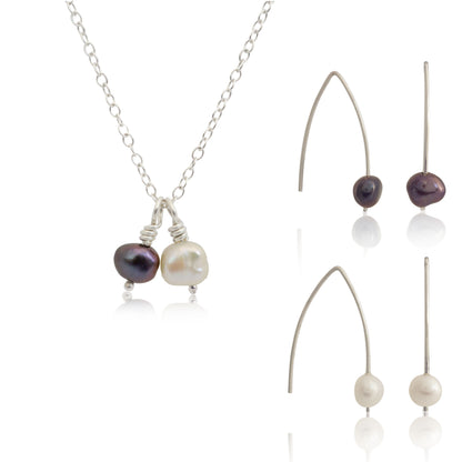 Simple elegance pearl sets - various options